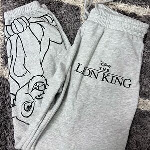 Disney The Lion King Kids Gray Sweatpants